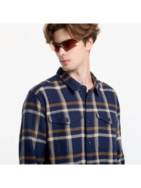 Риза Patagonia M's Fjord Flannel Shirt Crossing: New Navy L военноморски сили
