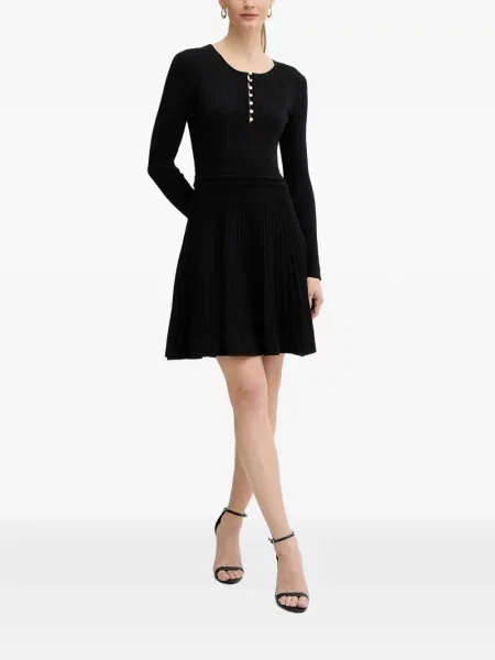 Rochie mini Morgan tricotate negru