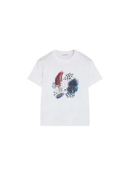 Scalpers Tricou / murdar alb