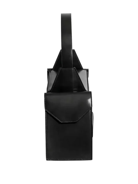 Geanta de piele Merryl Tielman din piele negru