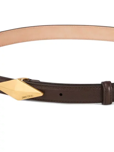 Curea Jimmy Choo din piele maro