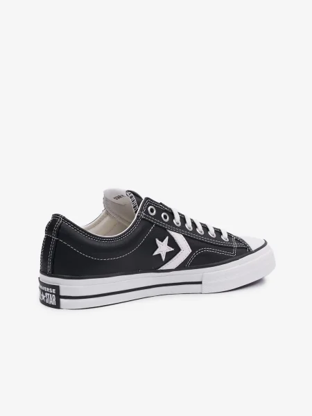 Tenisky Converse Star Player 76 Fall Kožené black/vintage white/silver biela