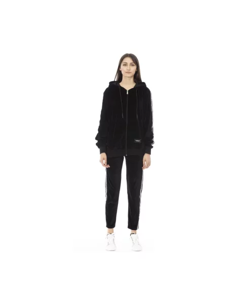 Komplet dresowy Baldinini z kapturem czarny