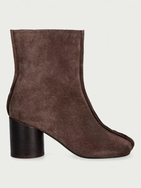 Замшевые ботильоны Mm6 Maison Margiela