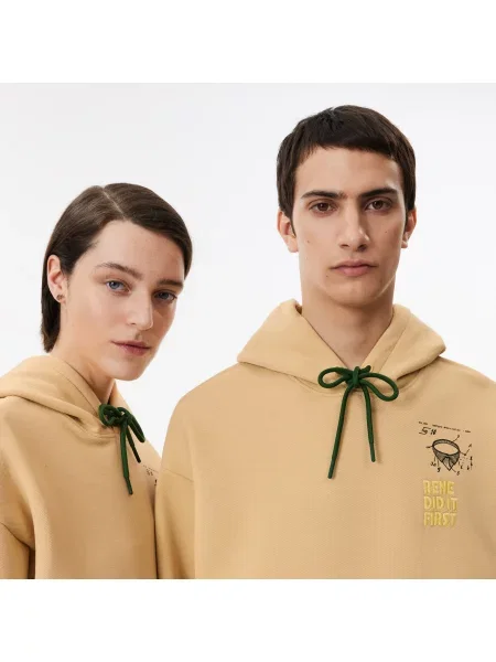 Толстовка Lacoste бежевая