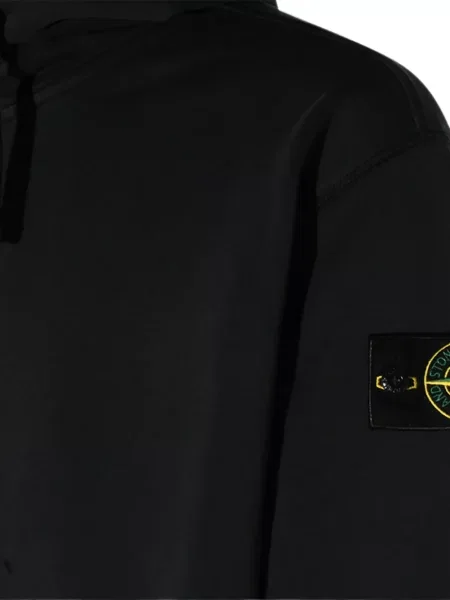 Hanorac cu glugă Stone Island cu strasuri albastru