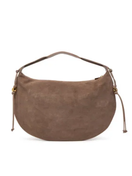 Torbica Coccinelle VCB Coccinellethess Suede Bim E1 VCB 13 01 01 Tamno bež