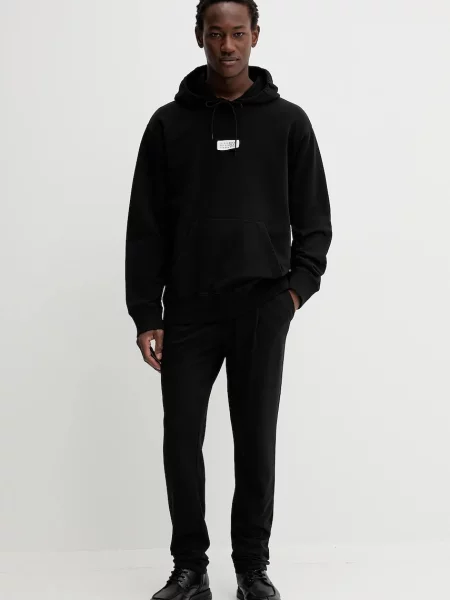 Maison Margiela bluza x Wardro z kapturem gładka czarny