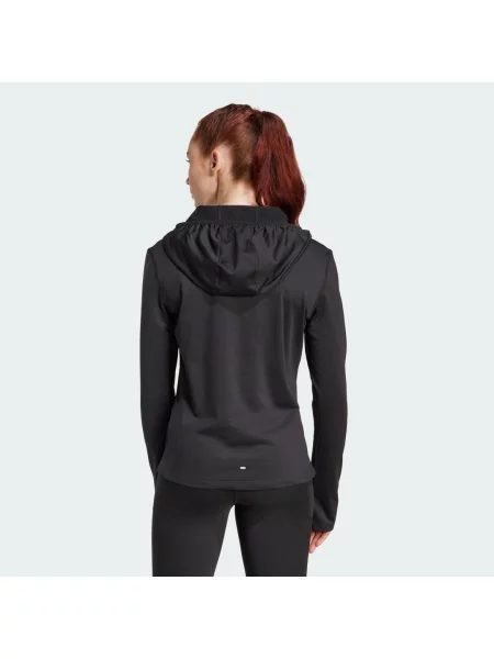 Bluza Own The Run Winterized Hooded Half-Zip czarna