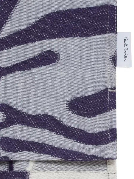Virágos jacquard rövid ing Ps Paul Smith kék