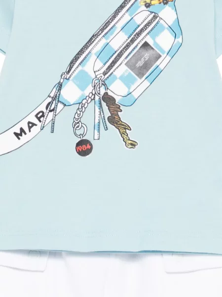 Dětské kraťasy Marc Jacobs bílé