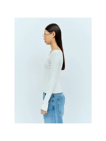 Top Jacquemus biały
