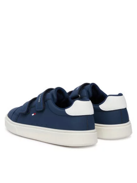 Sneakersy Tommy Hilfiger Low Cut Velcro Sneaker S Tmavomodrá