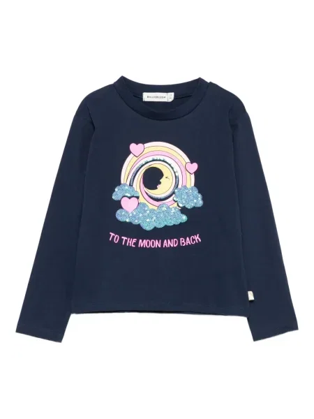 Dětské top Billieblush modrý