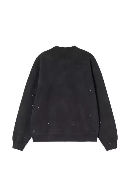 Суитчър Carhartt Wip с кръгло деколте черно