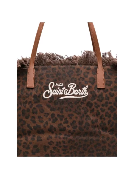 Shopperka Mc2 Saint Barth brązowa