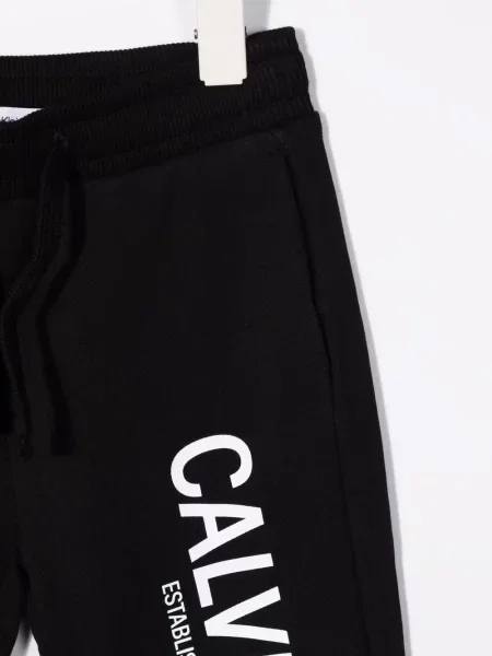 Spodnie dziecięce Calvin Klein czarne