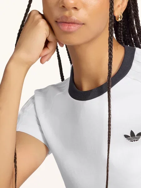 Adidas Originals Tričko Layer T bílá