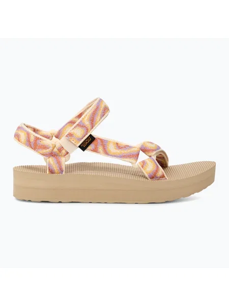 Дамски сандали Teva Midform Universal neon fade coconut бежово