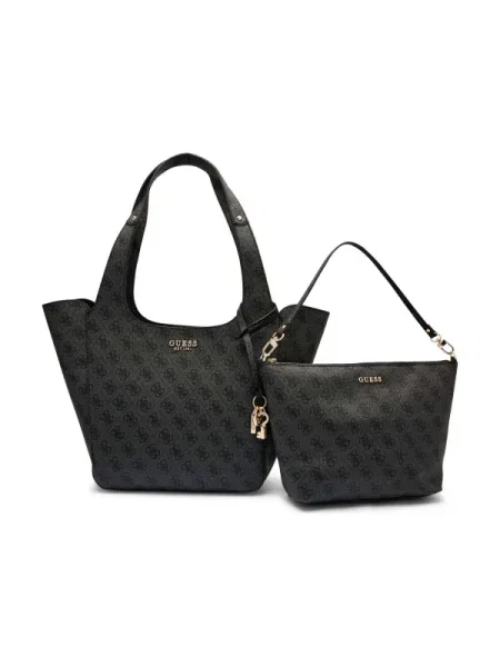 Guess Geantă shopper 2 în 1 CALISTA gri