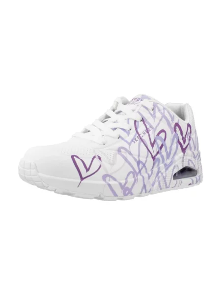 Sneakersy Skechers białe