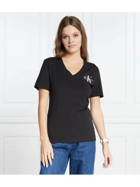 CALVIN KLEIN JEANS Póló fekete