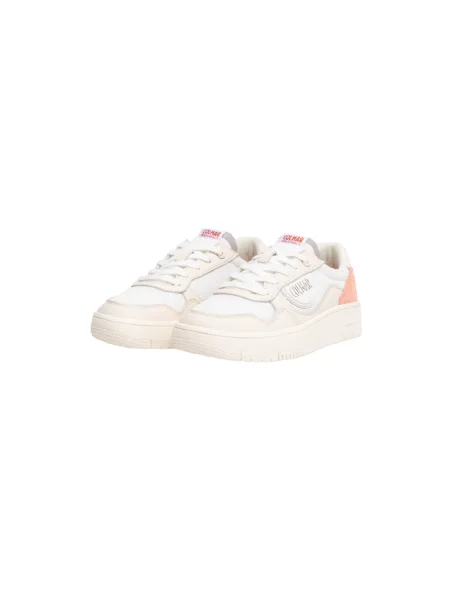 Sneakersy Colmar zamszowe białe