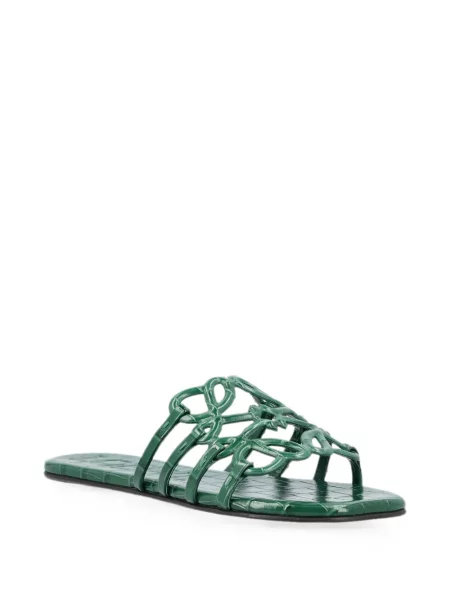 Sandale Loewe din piele verde