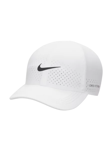 Czapka z daszkiem Nike Dri-Fit ADV Club white/black biała