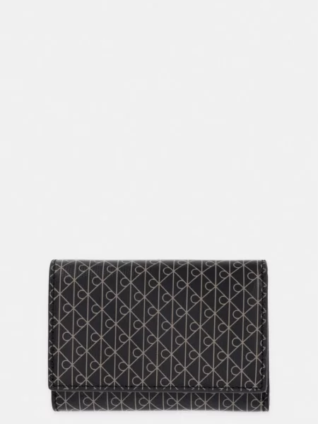 Calvin Klein πορτοφόλι RFID γυναικείο μαύρο