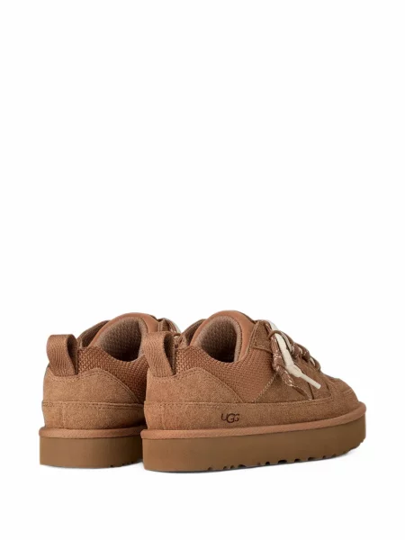 Sneakerși Ugg din piele de căprioară maro