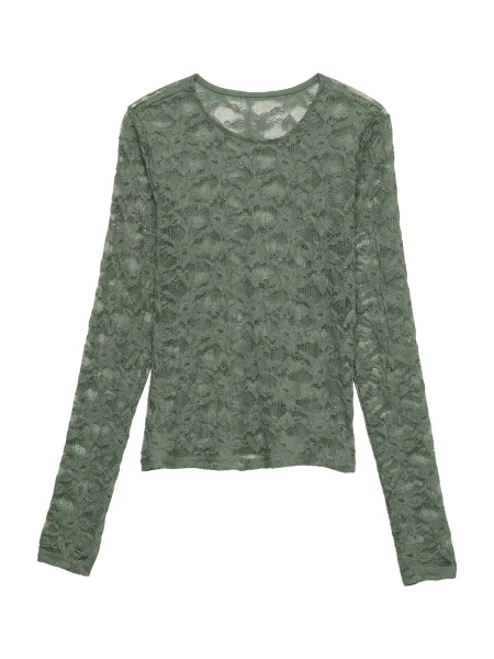 VERO MODA Tricou închis verde