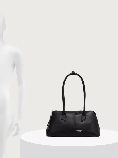 Кожаная сумка Emporio Armani
