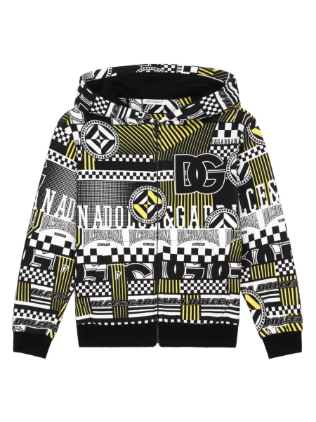 Bluza z kapturem dziecięca Dolce And Gabbana czarna
