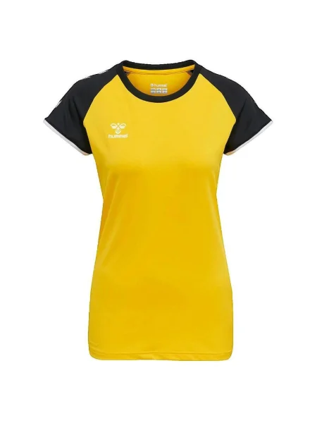 Tricou Hummel stretch galben