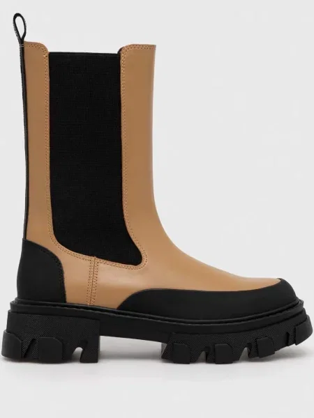 Botine Dkny din piele