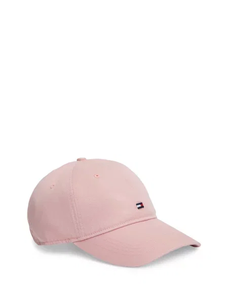 Tommy Hilfiger czapka z daszkiem różowa