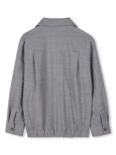 Kurtka bomber dziecięcy Givenchy szary