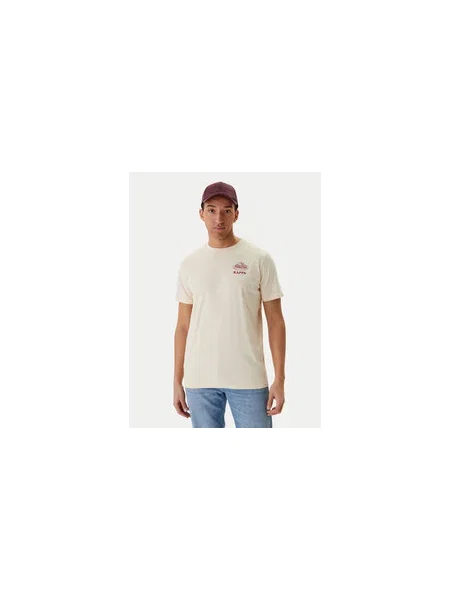 Kappa T-shirt Regular Fit bež