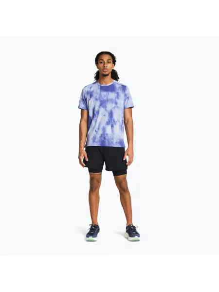 Мъжки шорти за бягане Under Armour Launch 5" black/black/reflective черно