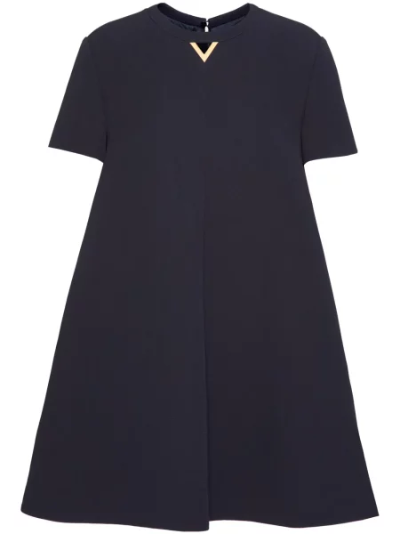 Rochie mini Valentino Garavani scurtă albastru