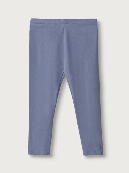 United Colors of Benetton legíny detské s elastanom fialová