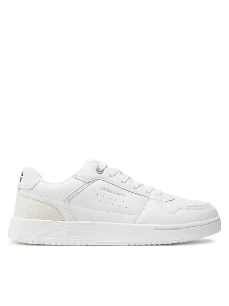 Sneakerși Jack & Jones alb