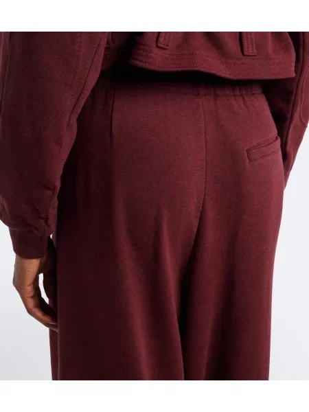 Pantaloni sport Dries Van Noten din jerseu