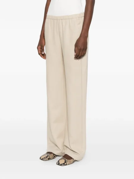 Pantaloni Enza Costa din țesătură twill