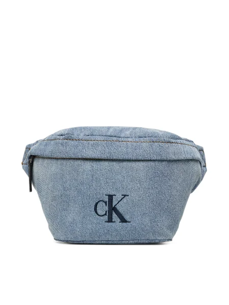 Calvin Klein Övtáska Ckj Denim Waistbag Kék világoskék