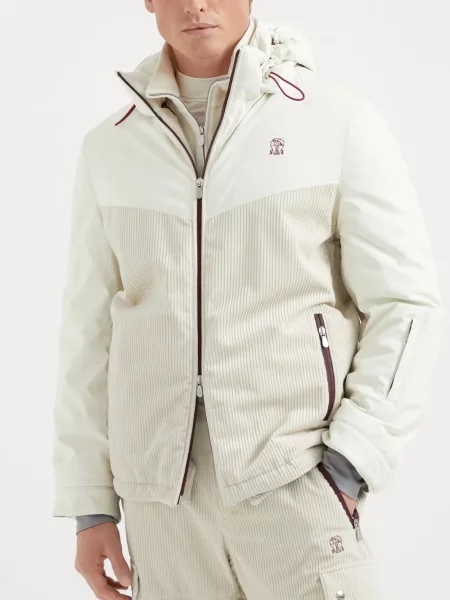 Parka Brunello Cucinelli fehér