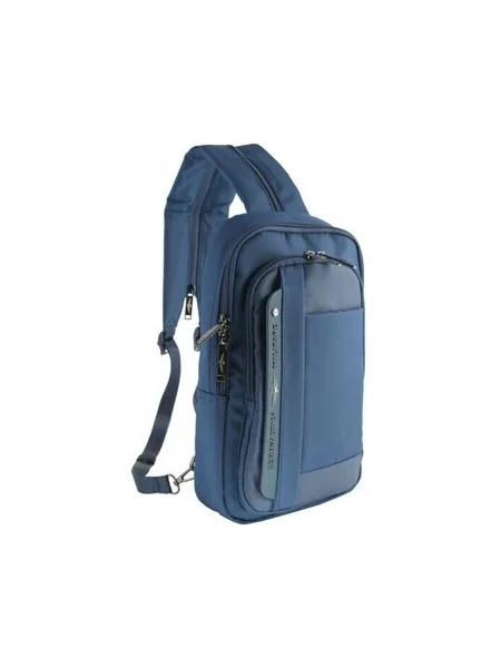 Geanta crossbody Aeronautica Militare albastru