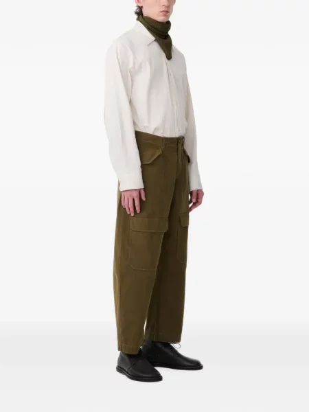 Pantaloni cargo Studio Nicholson verde