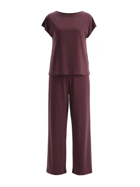 Dagi Pijama bordeaux roșu